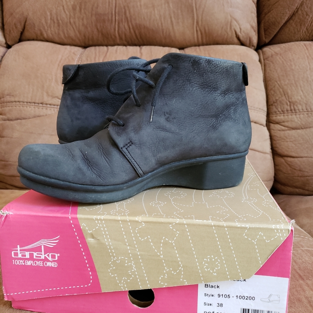Dansko Lucille Nubuck Boots